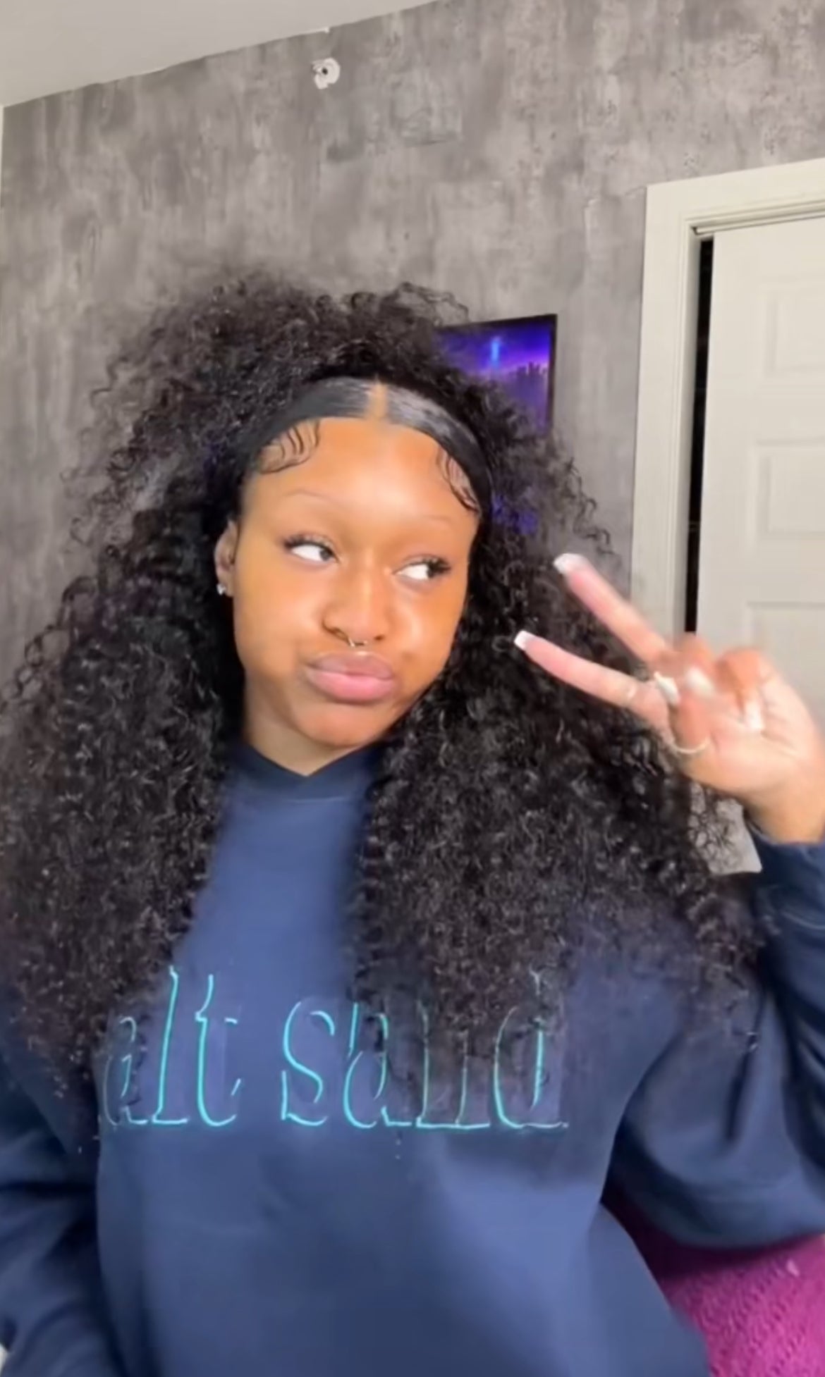 Deepwave frontal wig