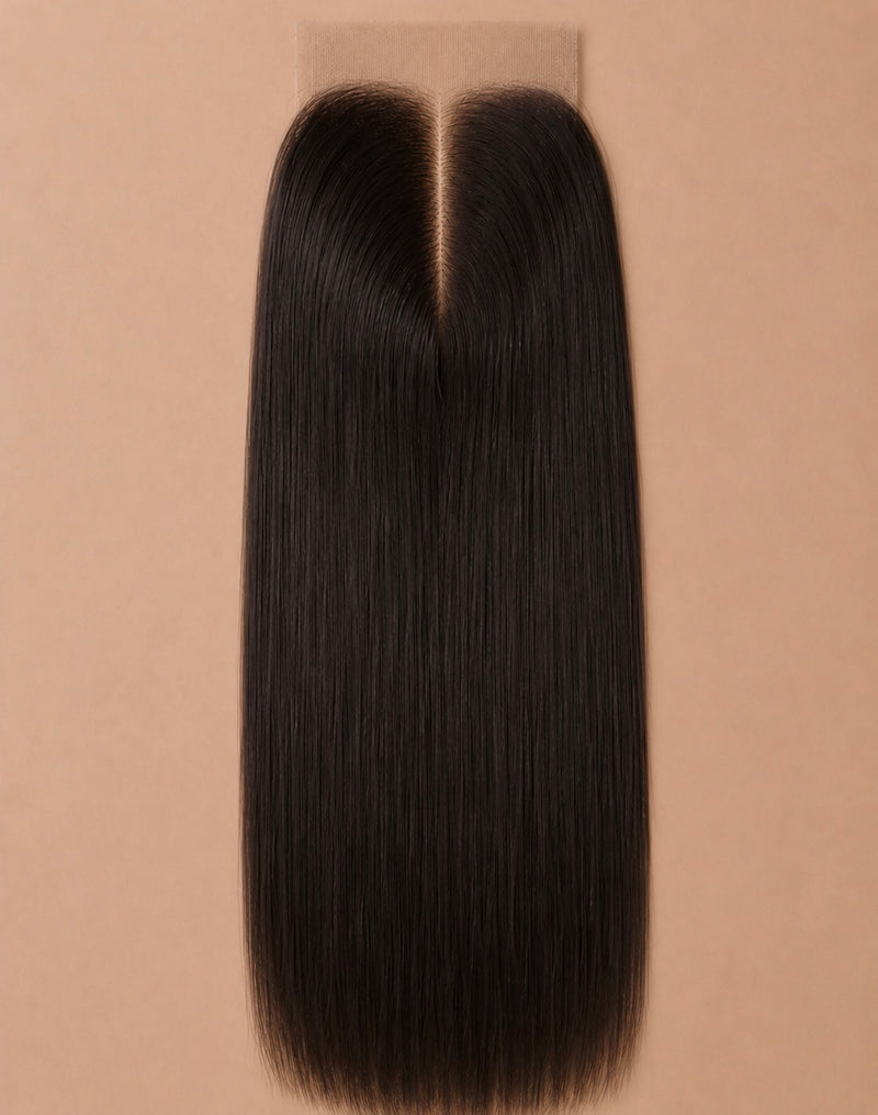 Black Straight HD lace Pcs