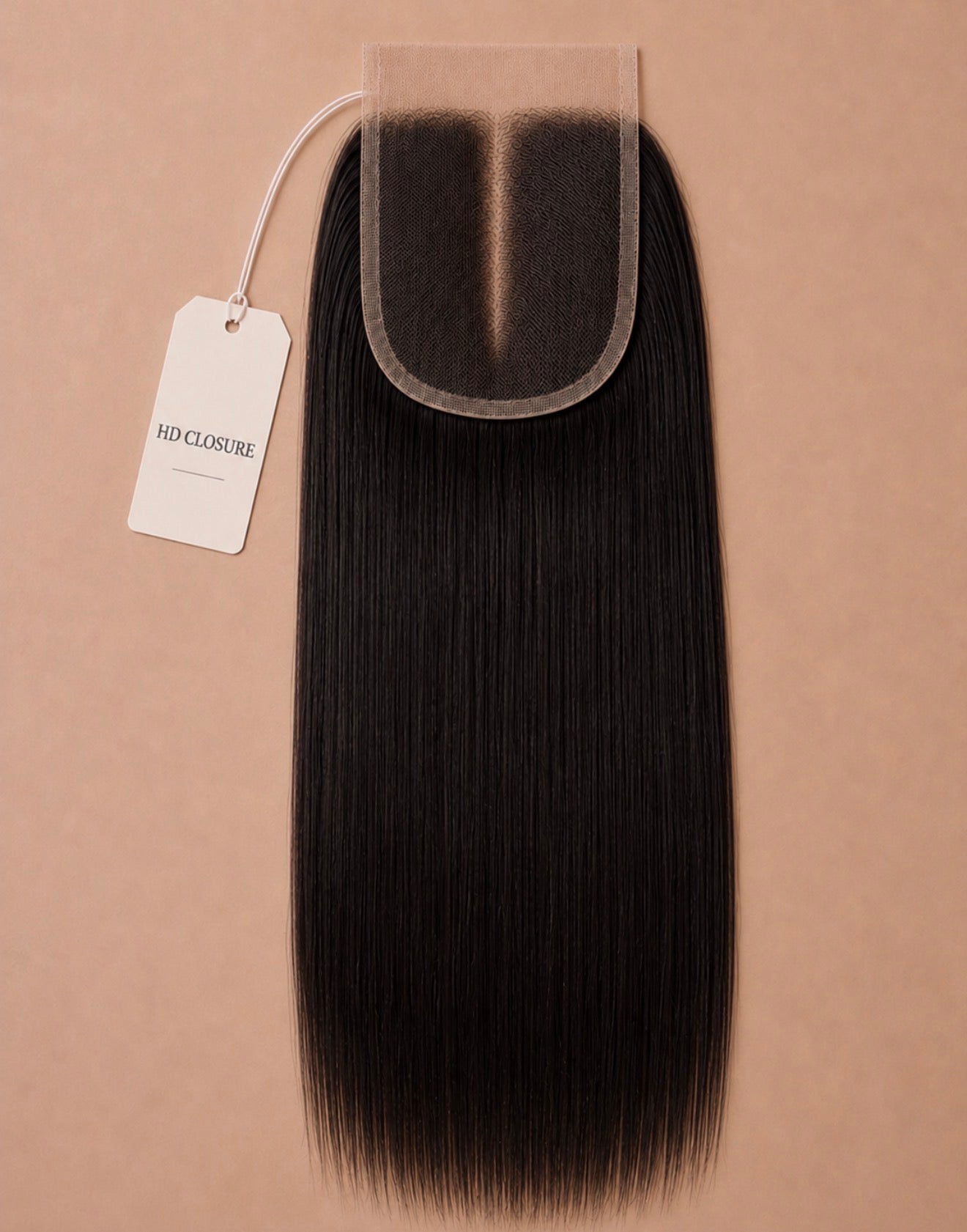 Black Straight HD lace Pcs