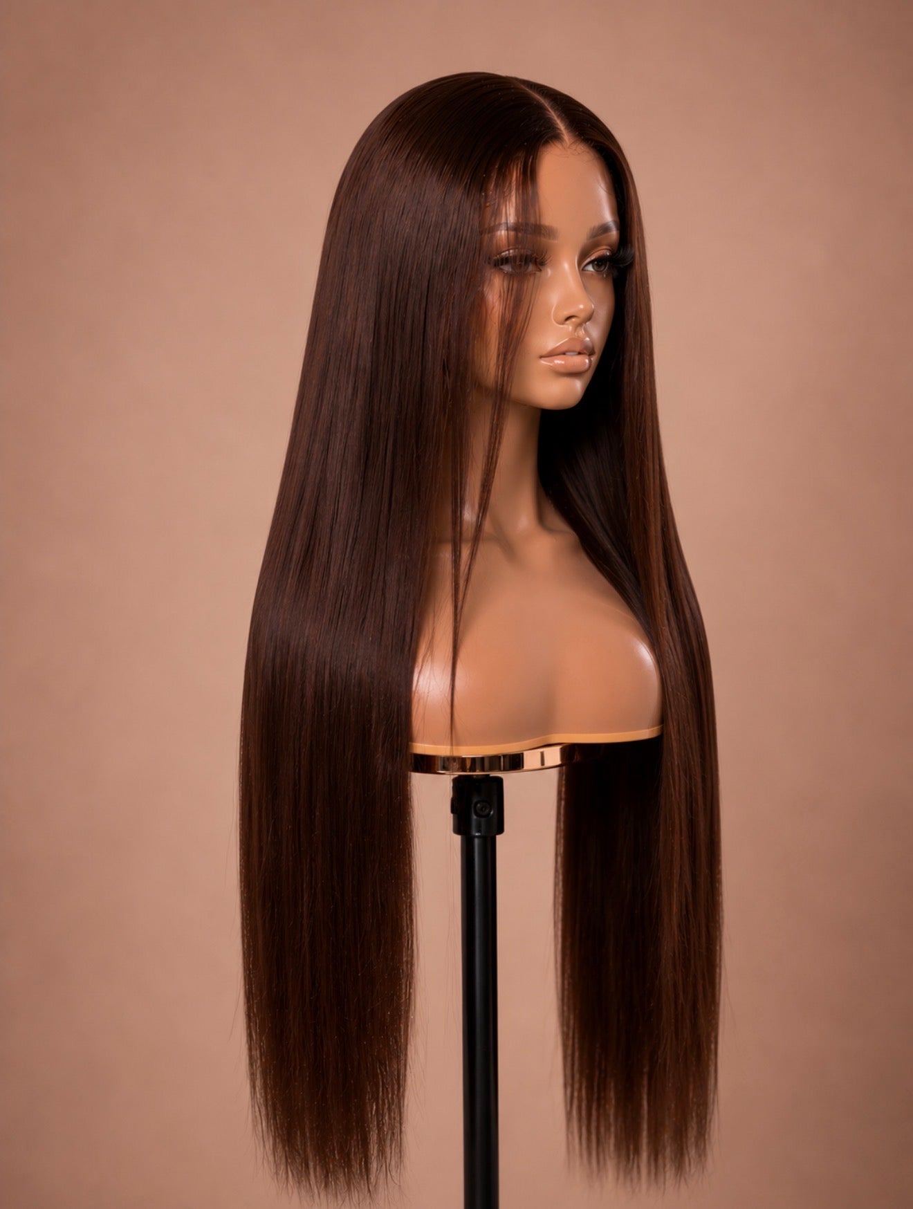 Chocolate Straight Wigs