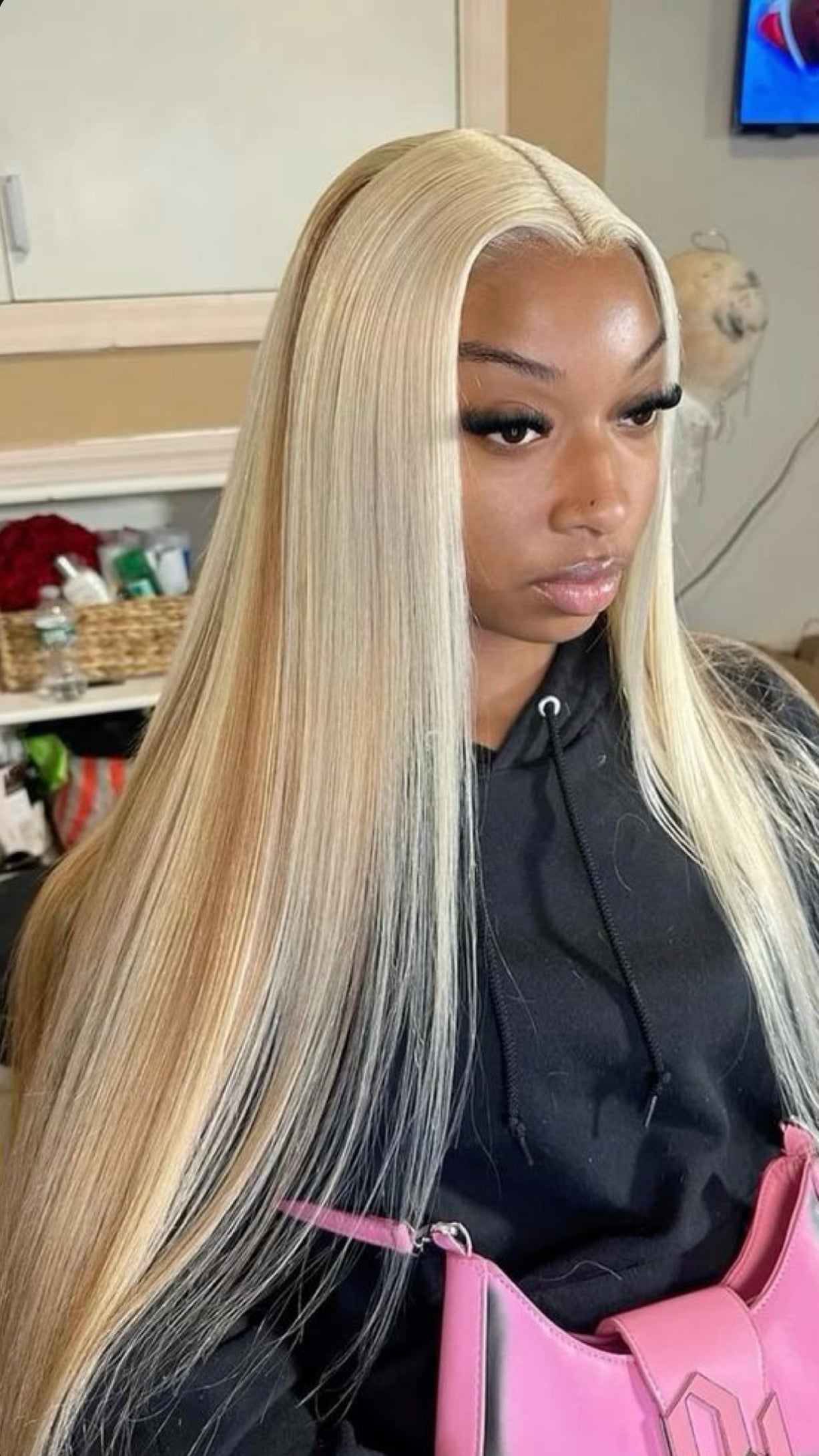 613 Straight Frontal wig